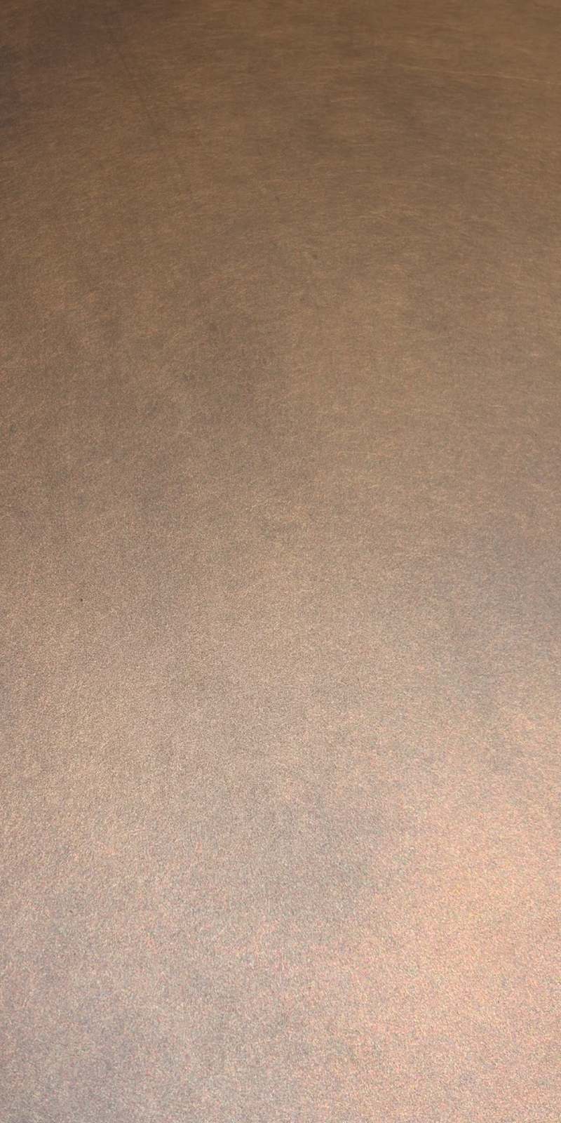 Aged burnished brass architectural metal finish sample by Wicked Metal Fabrication in Pompano Beach Florida