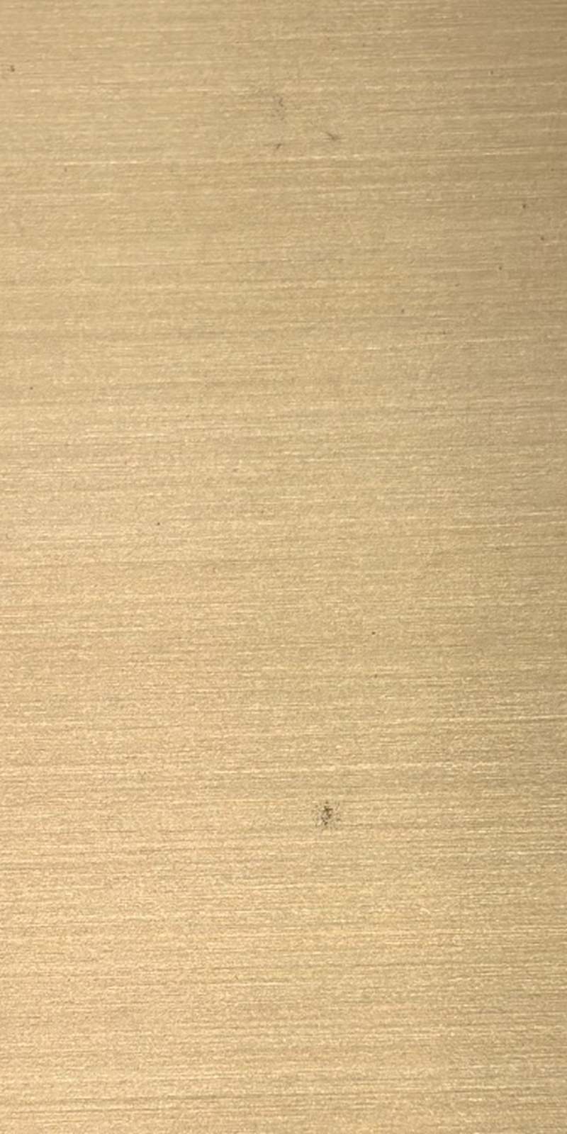 Brushed brass with clear coat architectural metal finish, Pompano Beach Florida