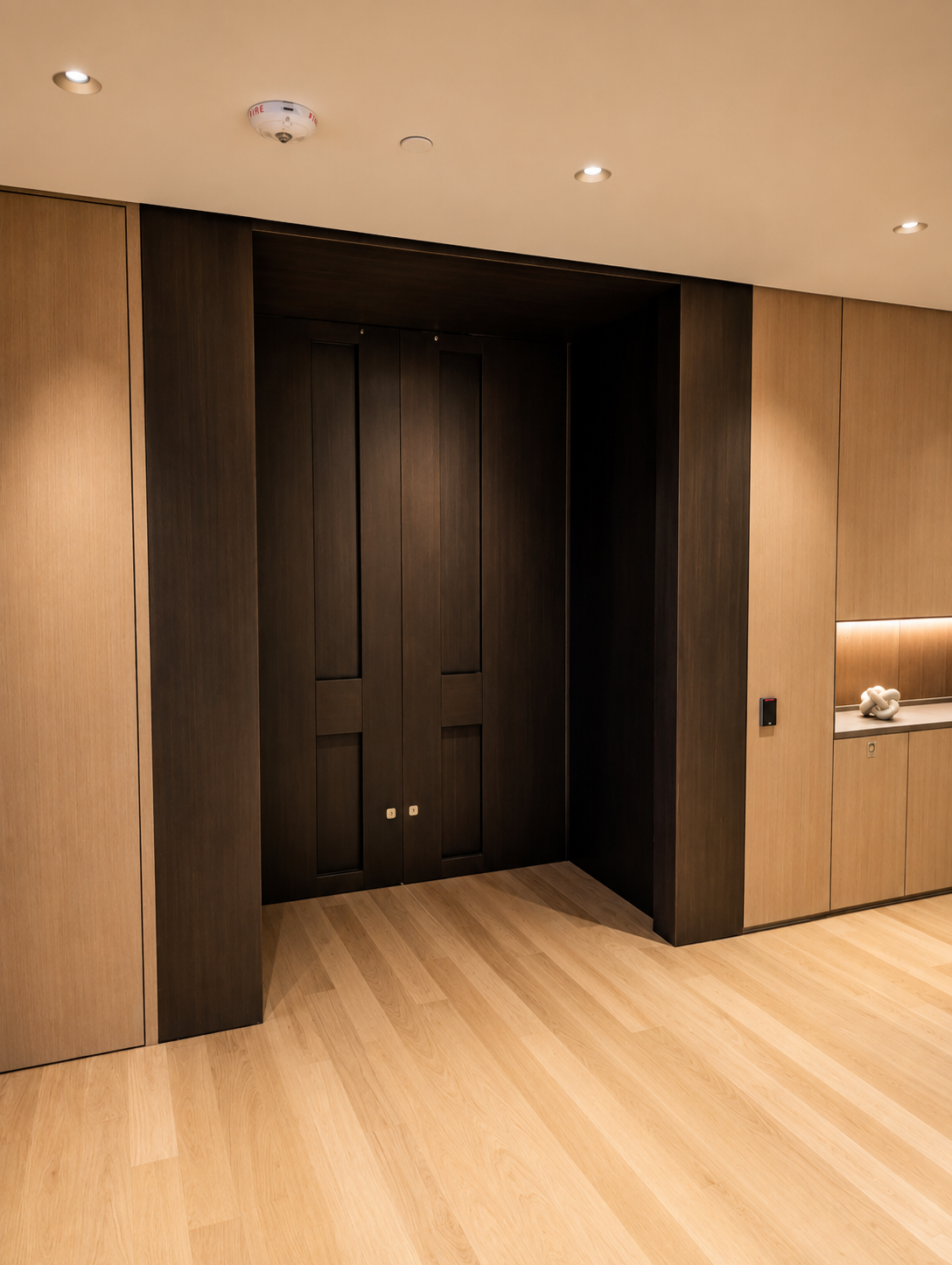 Custom architectural brass steel and metal finishes